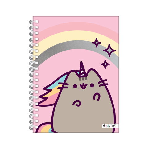 Cuaderno A5 Pusheen Rayado Mooving