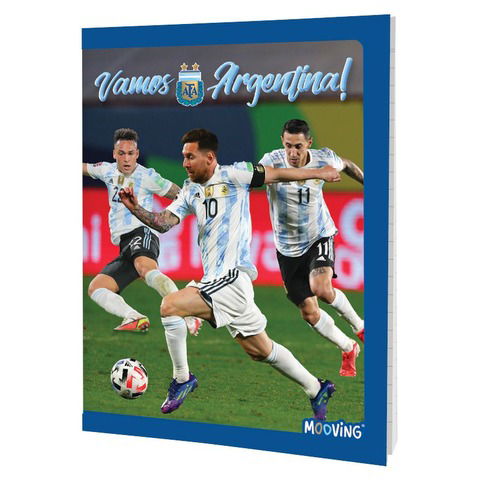 Cuaderno Mooving 16x21 Vamos Argentina