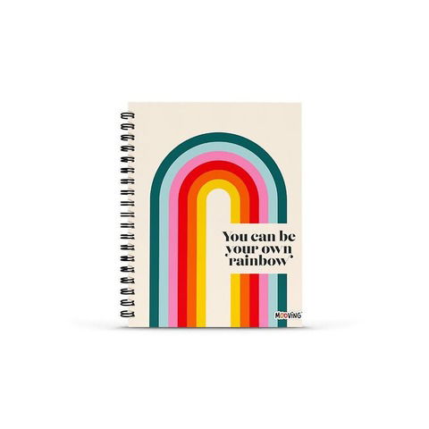 Cuaderno Rainbow 2 Mooving A5