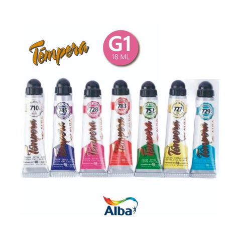 Temperas Alba 18ml.