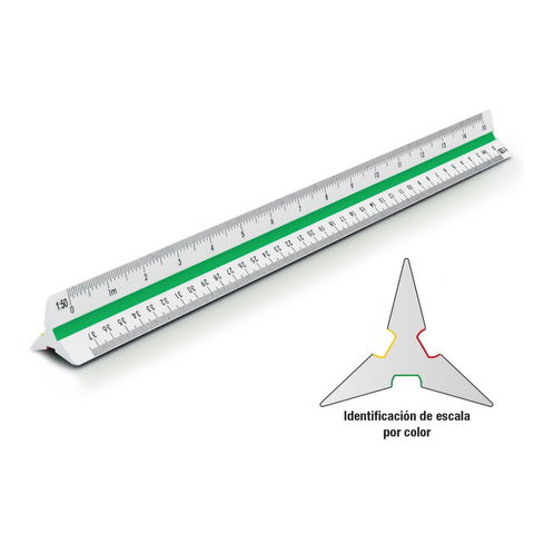 Escalímetro Plantec Escalas Bajas