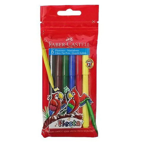 Fibras Faber Castell x6