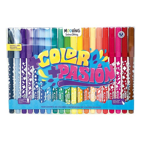 Marcadores de colores x20 Mooving