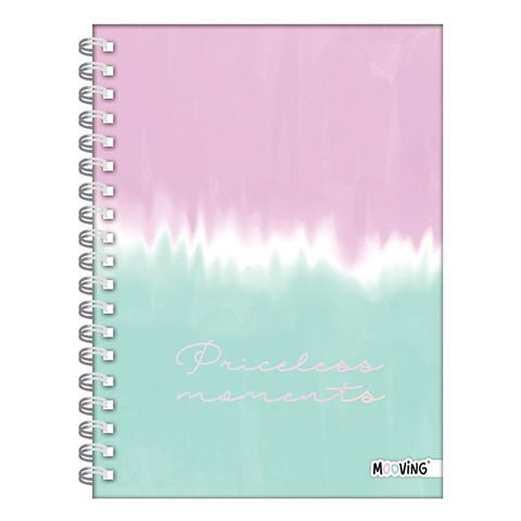 Cuaderno 16x21 Pastel Mooving 