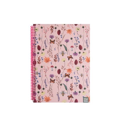 Cuaderno universitario ppr rosa