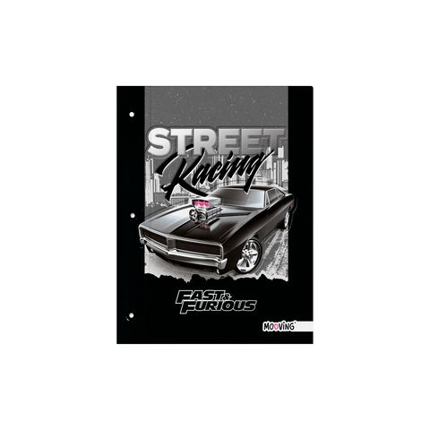 Carpeta Mooving Tapas Nº3 Rápidos Y Furiosos