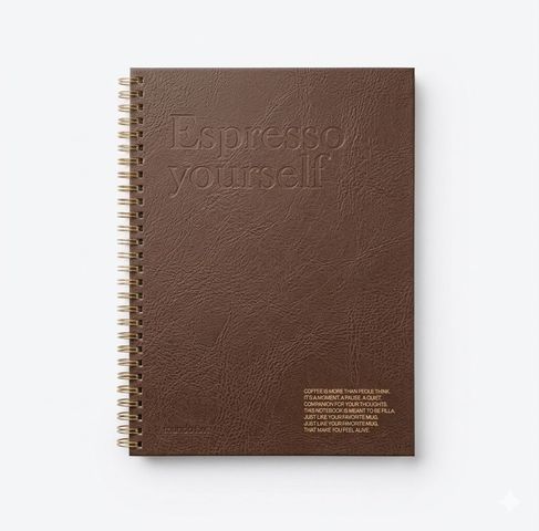 Cuaderno A4 FW marrón 