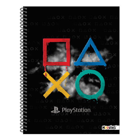 Cuaderno Play Station A4 Rayado Mooving