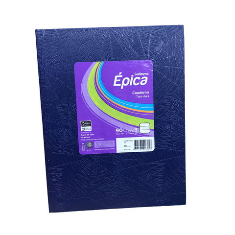 Cuaderno Epica Ledesma Hojas Rayadas