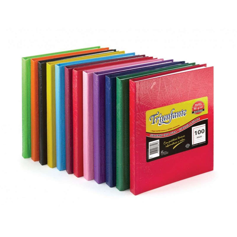 Cuaderno Escolar Araña Triunfante x100 Hojas Cuadriculadas