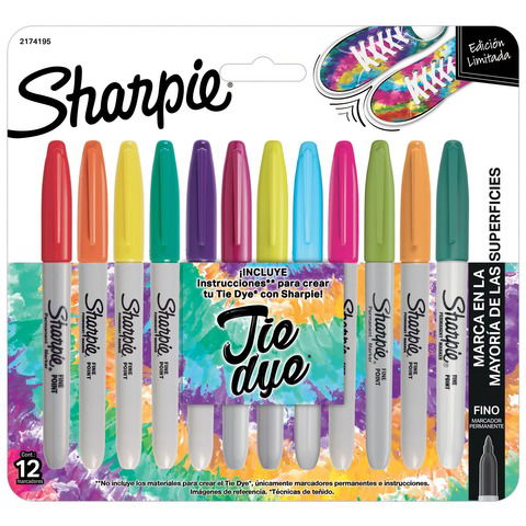 Set Sharpie Tie Dye x12