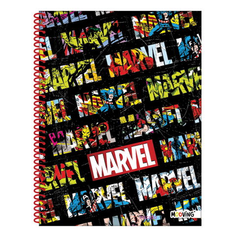 Cuaderno Marvel A4 Rayado Mooving