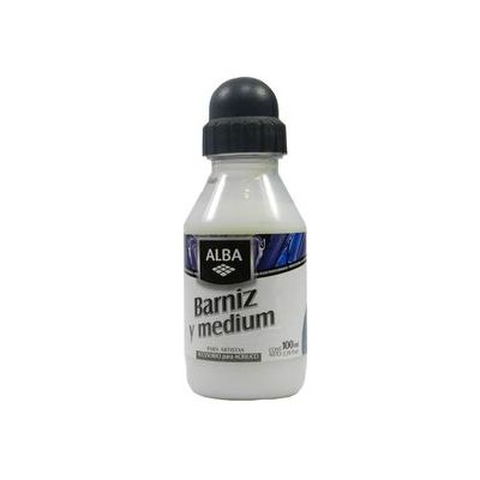 Barniz y Medium Mate Alba 100ml.