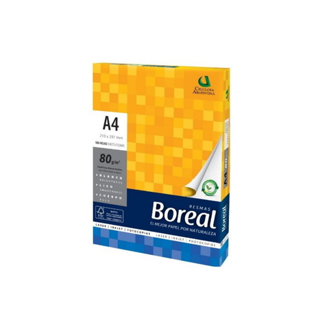 Resmas A4 Boreal 80gr.