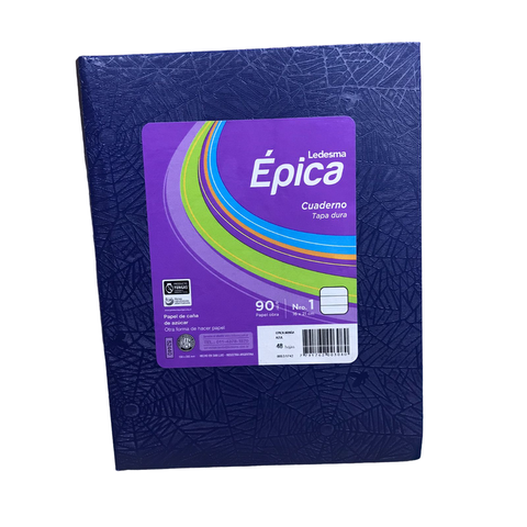 Cuaderno Epica Ledesma Hojas Rayadas