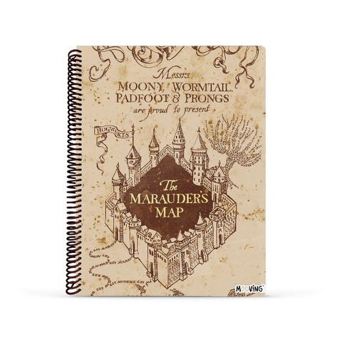 Cuaderno Mooving A4 Harry Potter