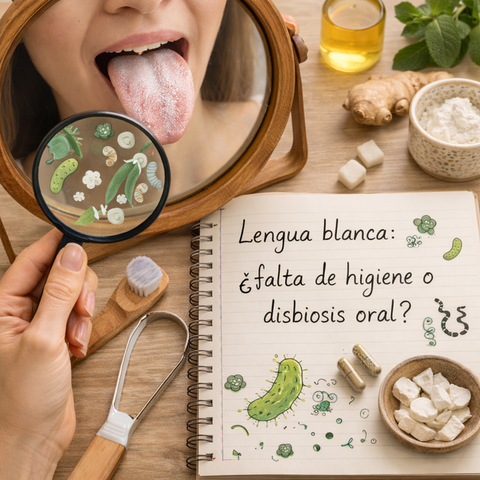 Lengua blanca: ¿falta de higiene o disbiosis oral? 