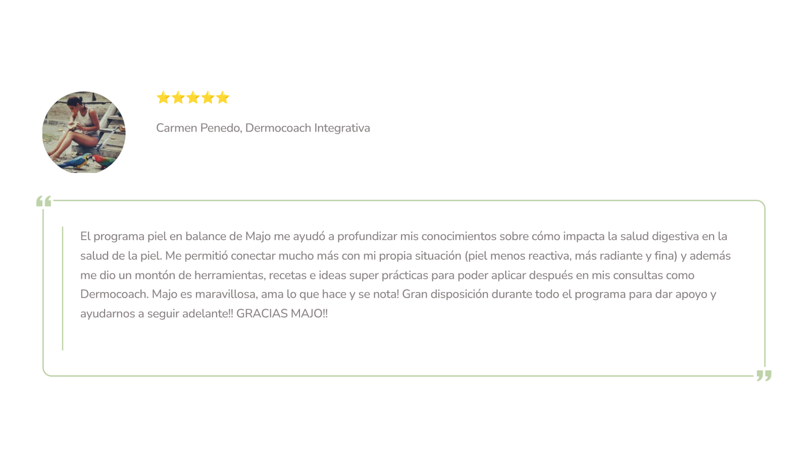 testimonio cosmiatra