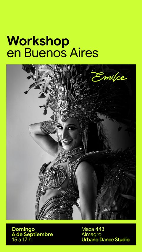 Workshop SAMBA NO PÉ - Buenos Aires