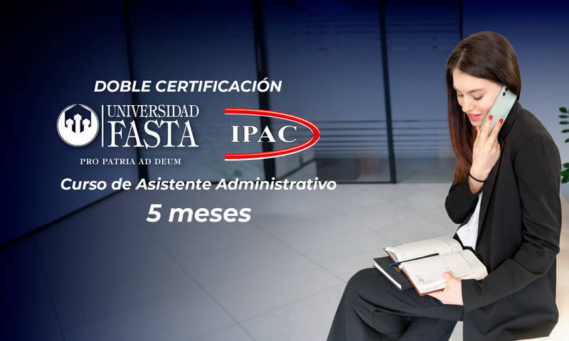Curso de Asistente Administrativo (5 meses)
