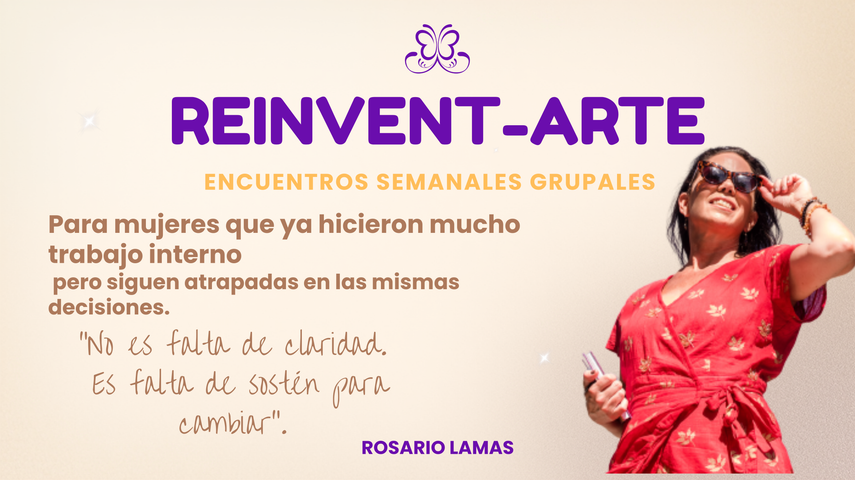 Reinvent-Arte - Encuentros Grupales Semanales