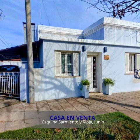 Casa en venta – Esquina Sarmiento y Rioja, Junín