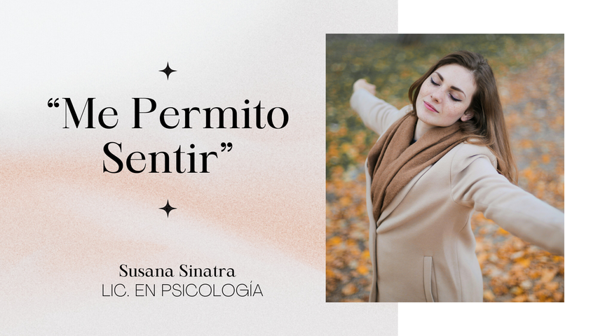 Me permito sentir y ser feliz