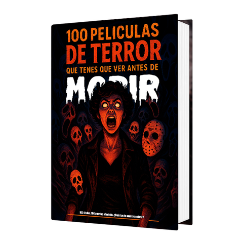 100 PELÍCULAS DE TERROR QUE TENÉS QUE VER ANTES DE MORIR por LVDP – Edición Limitada (Solo Argentina)