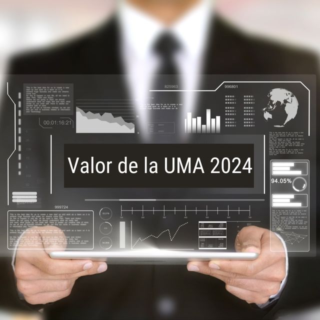 El valor de la UMA (Unidad de Medida y Actualización) incrementó 4.66% para el 2024