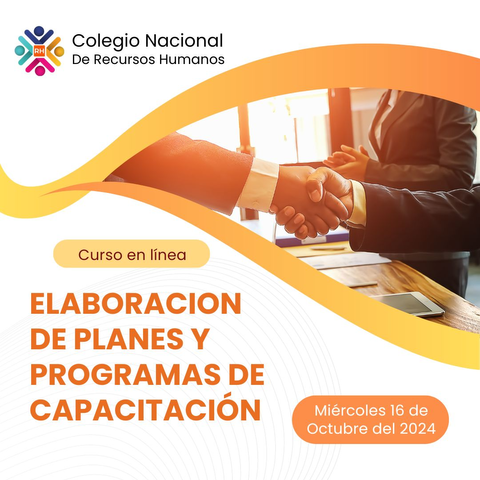 Grabación del curso de Elaboración De Planes Y Programas De Capacitación (16 Octubre de 2024)