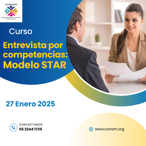 Grabación del curso de Entrevista por competencias: Modelo STAR (27 Enero de 2025)