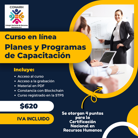 Curso: Planes y Programas de Capacitación