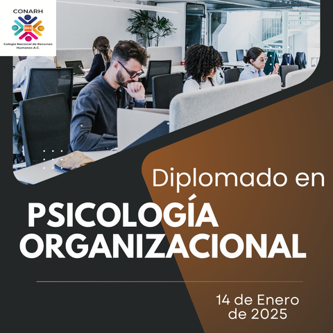 Diplomado en Psicología Organizacional (14 Enero 2025)