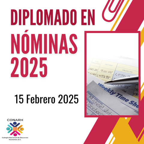 Diplomado en Nóminas 2025 (15 Febrero 2025)