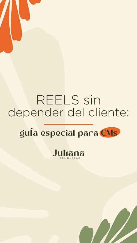 FÓRMULA PARA TUS REELS: sin depender del material de tu cliente (EBOOK+PLANNER)