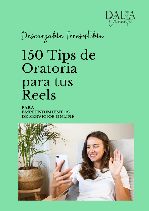 150 Tips de Oratoria para Emprendedoras Online