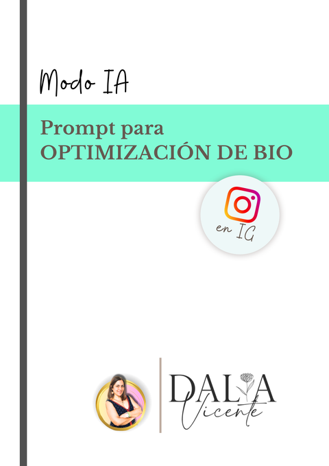 Promp OPTIMIZACIÓN DE BIO 2026