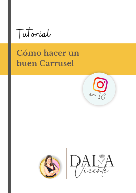 Cómo hacer un BUEN CARRUSEL
