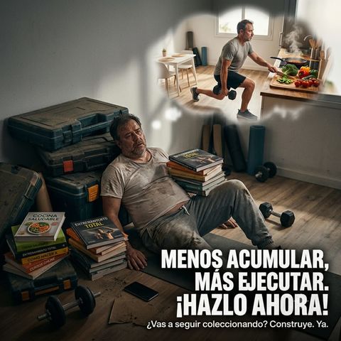 La trampa de la caja de herramientas: Por qué acumular saber te está paralizando