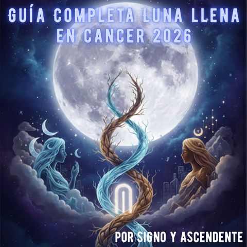 Guía Lunaciones en Curso - Completa por Asc y Signo