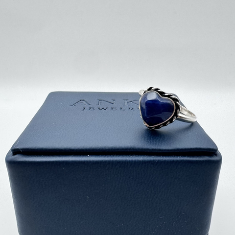 Anillo Corazón Índigo 