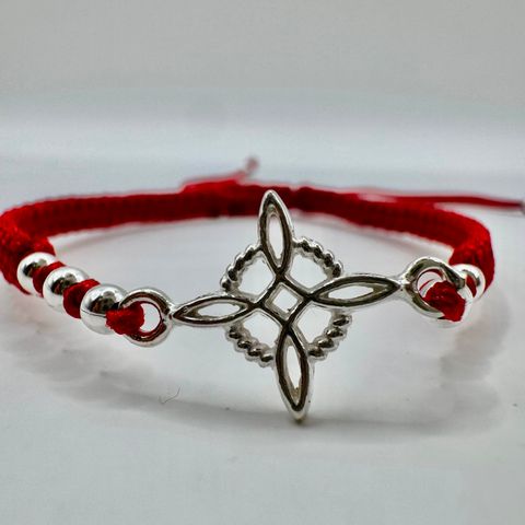 Pulsera de Hilo Nudo de Bruja Mini