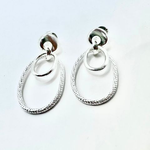 Aretes Élise Doble Óvalo