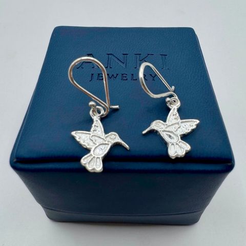 Aretes Colibrí en Vuelo