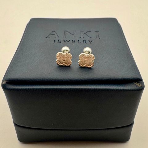 Aretes Flor Dúo 