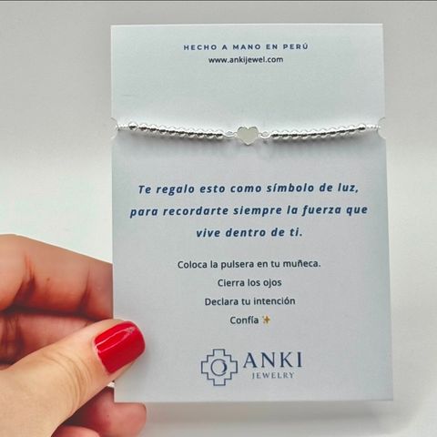 Pulsera Corazón Eterno