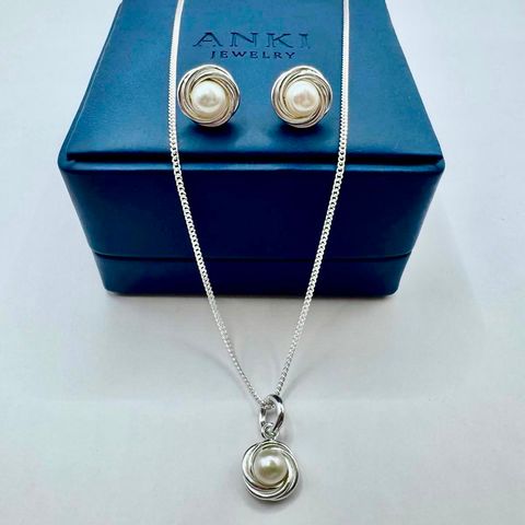 Set Flor & Perla de Río Élégance