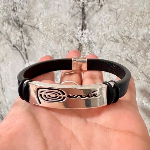 Pulsera de Cuero Perú