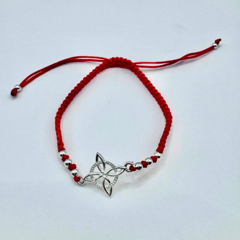 Pulsera de Hilo Nudo de Bruja