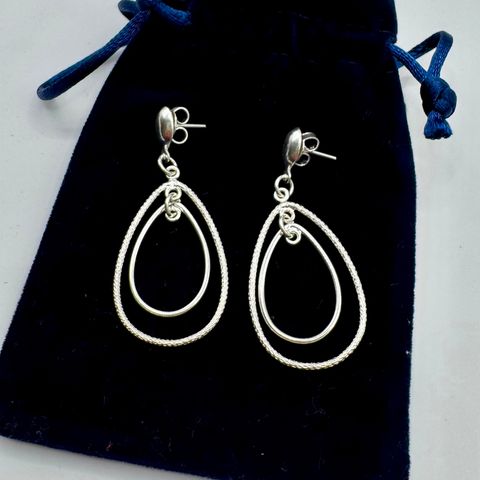 Aretes Gota Doble